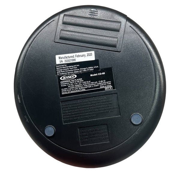 JENSEN Portable CD Player with Bass Boost & Anti Skip Protection Tested! - Picture 8 of 15